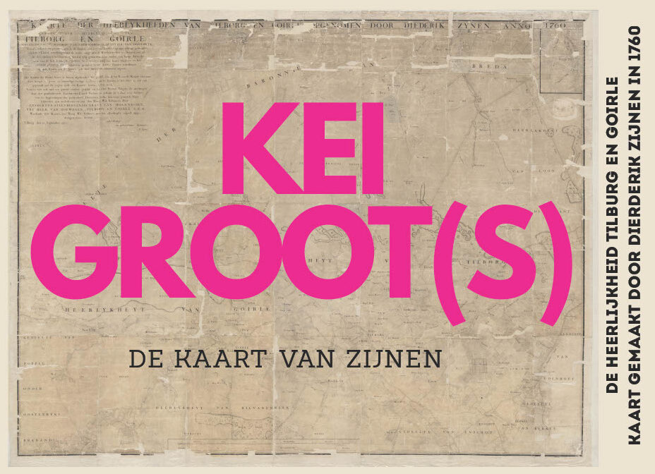 Kei-groots aankondiging Kaart van Zijnen