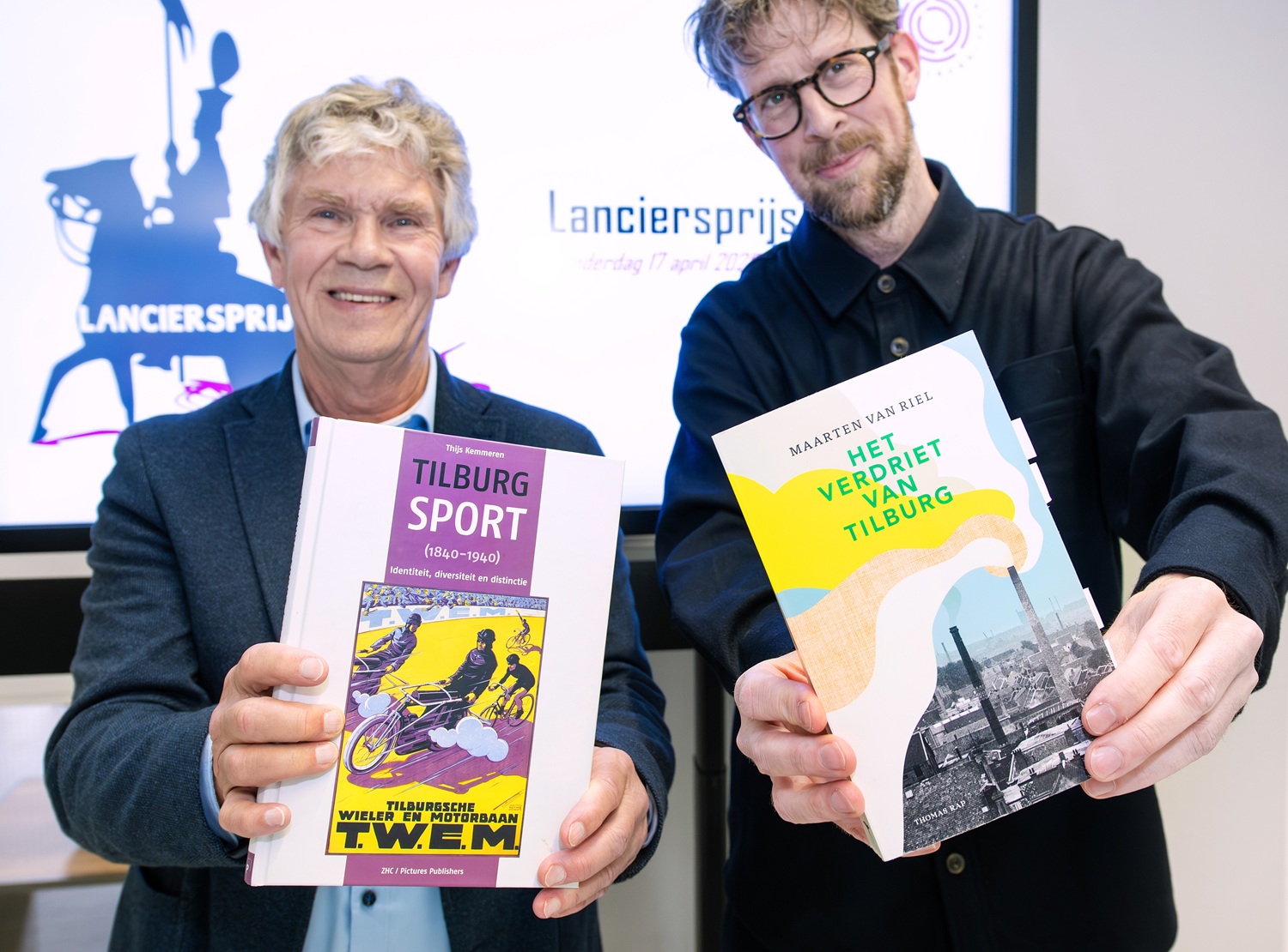Lanciersprijs- Thijs Kemmeren en winnaar Maarten van Riel - foto Maria van der Heyden