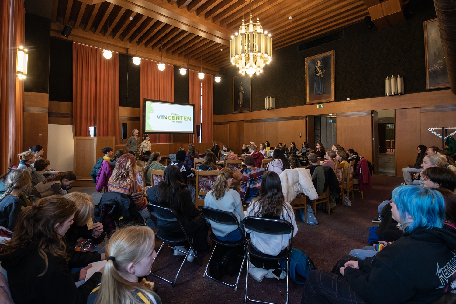 De Nieuwe Vincenten in het Paleis - foto Maria van der Heyden